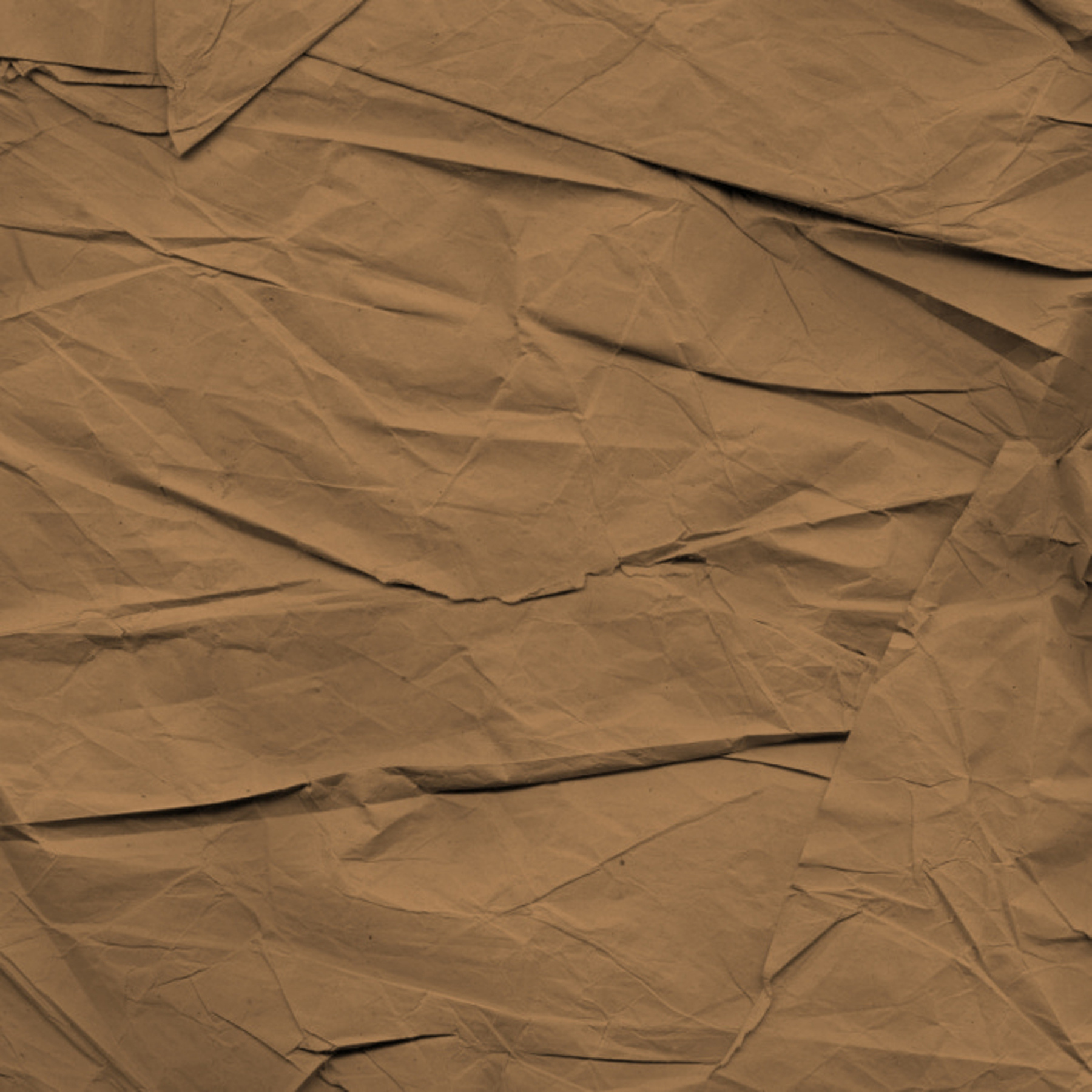 Background Pattern of Folded Brown Paper